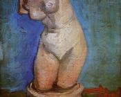 文森特威廉梵高 - 女性躯干的石膏雕像